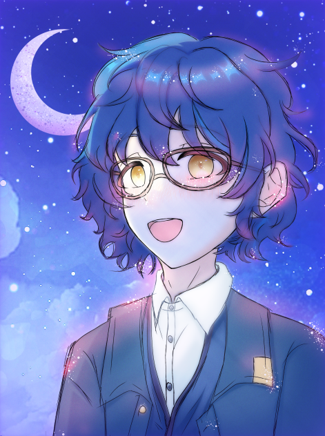 青葉つむぎ 9th リングライト 56個 青葉つむぎくん！ - ibisPaint