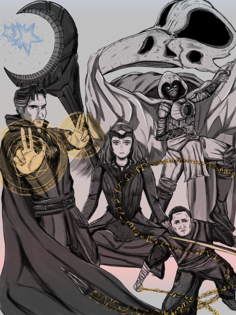 ドクターストレンジムーンナイト,Moonknight,DoctorStrange