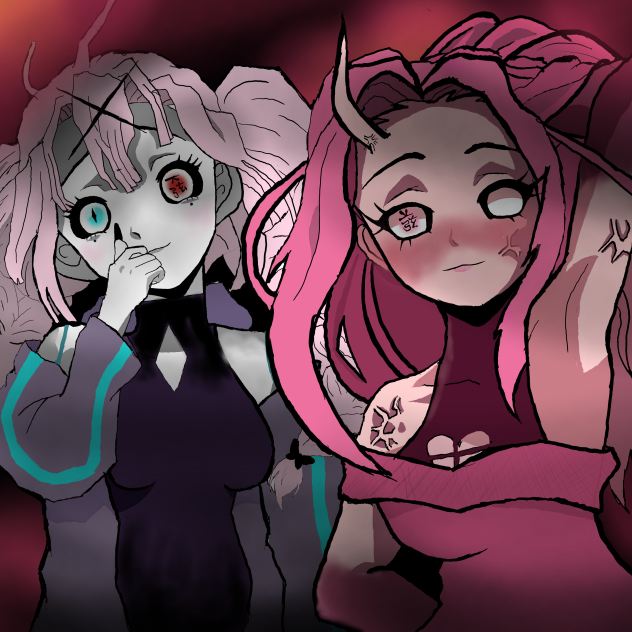 Sarv and Rasazy in demonslayer style