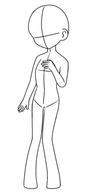 立ち絵トレス素材