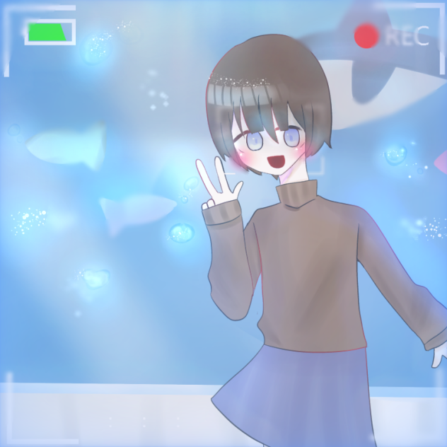 水族館。．🐟