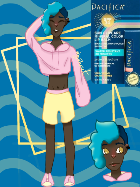 Pacifica chapstick person