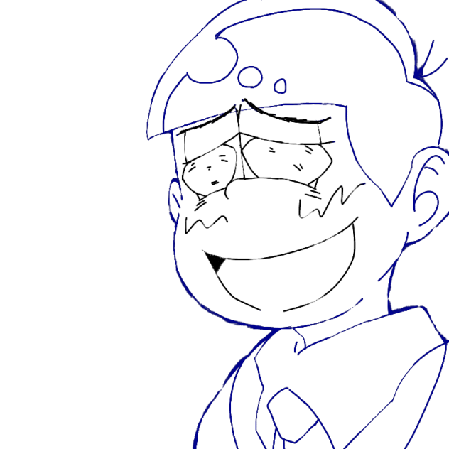 おそ松さん・塗り絵・(松野おそ松！)Ver.2