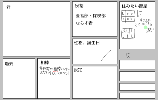 ドクター・ポケモン団員募集紙