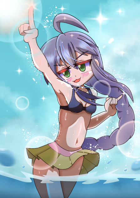 konata swimsuit