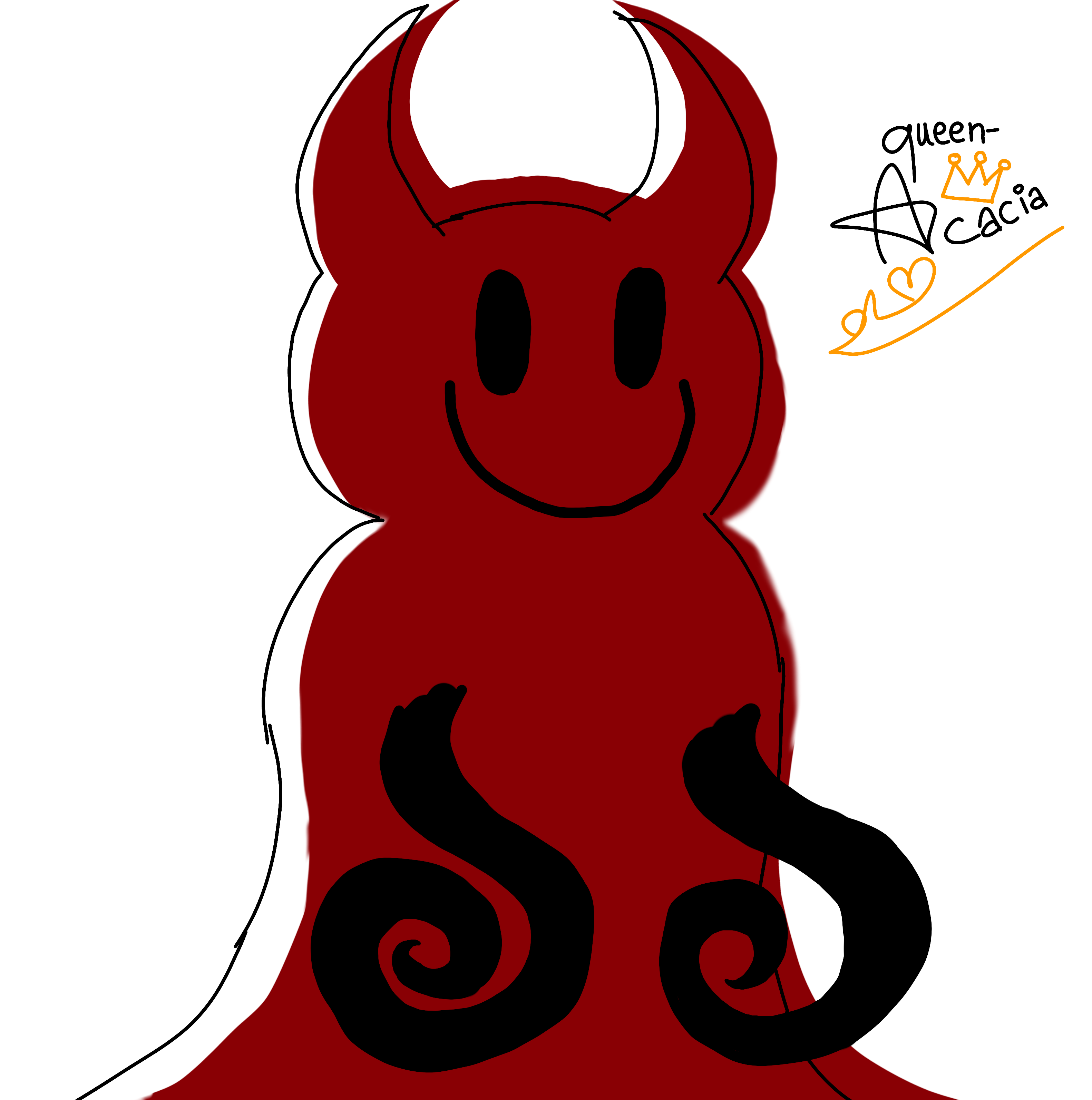 a red devil - ibisPaint