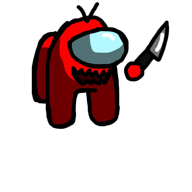 Cool AMONGUS drawing