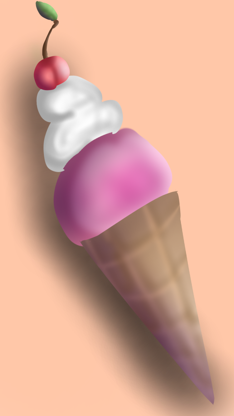 Ice cream 🍦 - ibisPaint