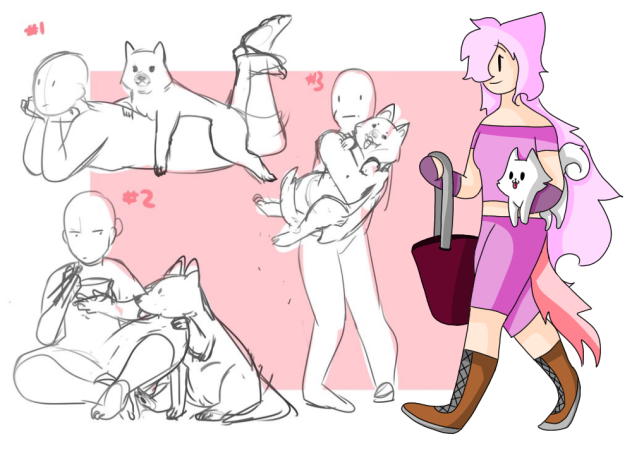 Having a dog be like collab