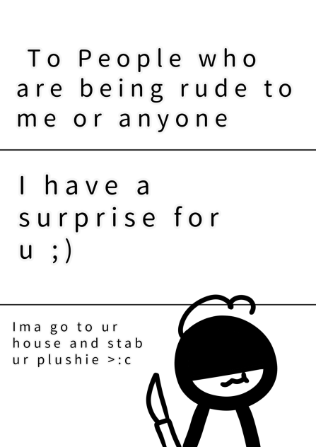 For someone u hate