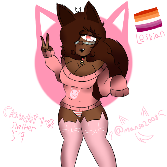 Claudette the Cat Girl!