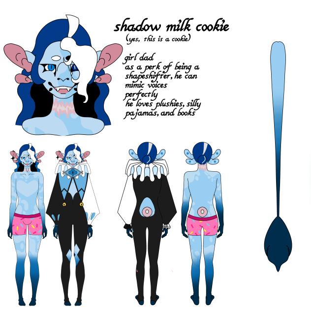 shadow milk cookie design