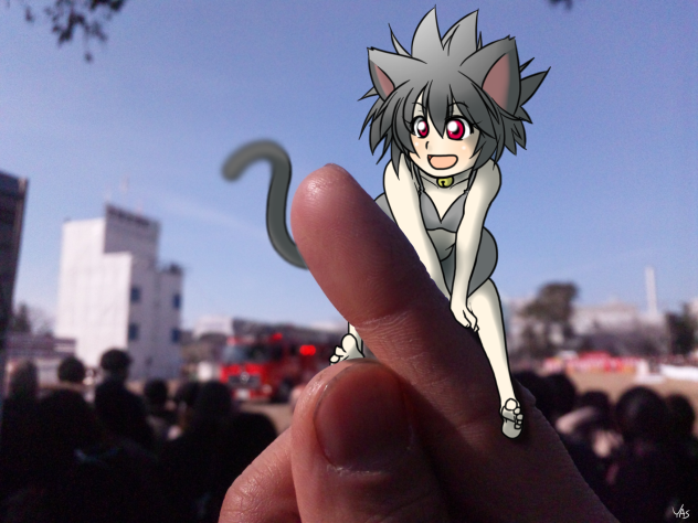 二次元と遊んでみた。
