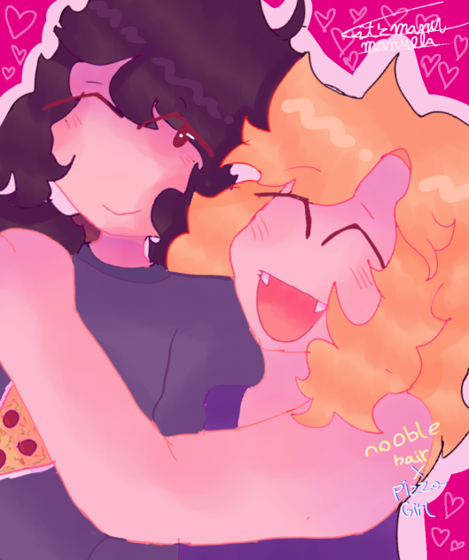 ❤Nooble hair × Pizza Girl❤