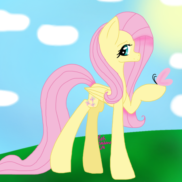 [speedpaint] fluttershy (mlp)