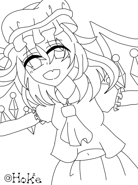 悪魔の妹様！！ 線画