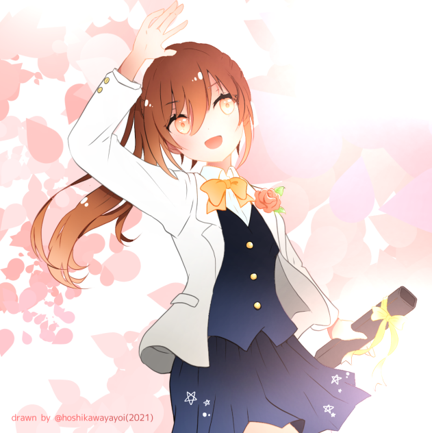 星川ヤヨイ様の線画お借りしました