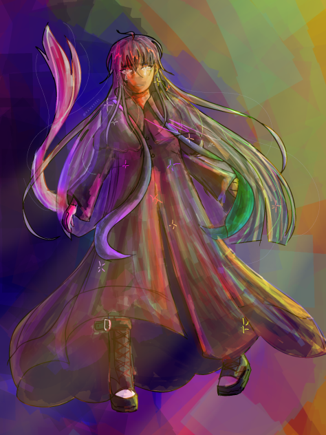 colorful hole