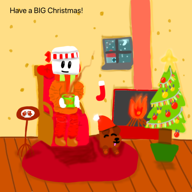 Big Games Christmas Art Submission 2021.