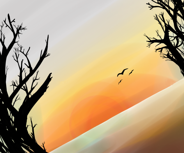 夕陽
