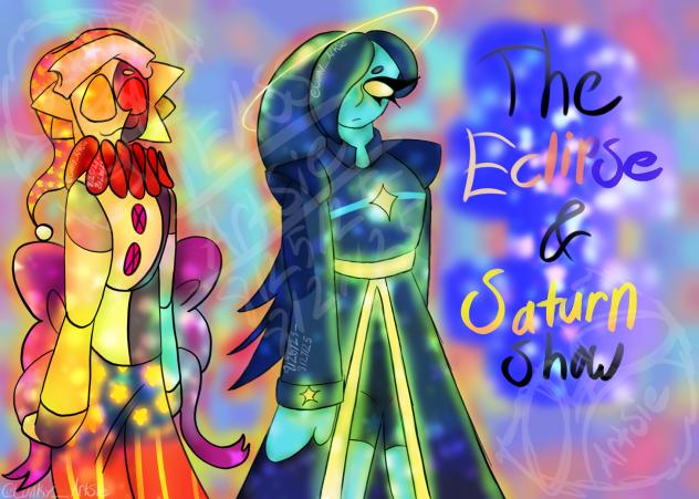 The Eclipse and Saturn Show!