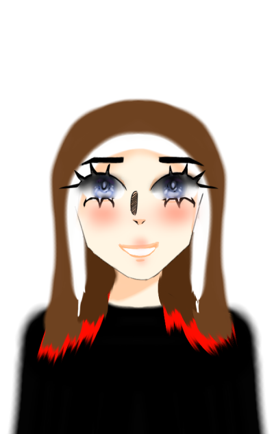 Аня персонаж моей книги - ibisPaint