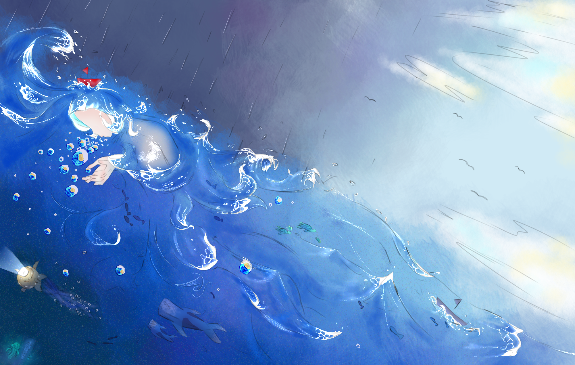 Raging Waters - ibisPaint