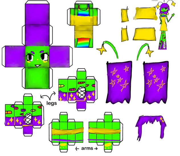 papercraft for sophie