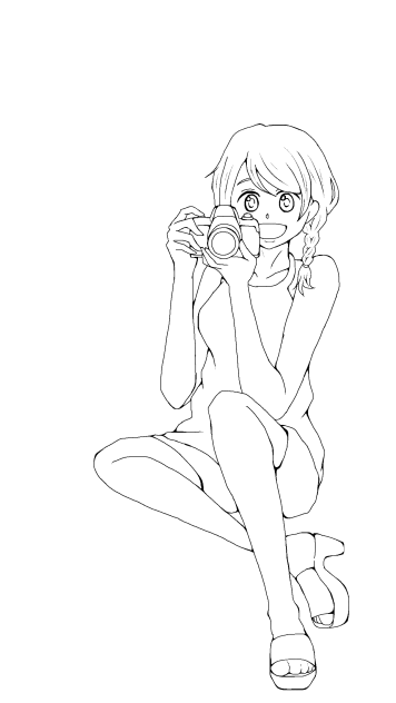 線画 オリジナル3