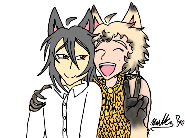 Alpheus Crimsoneye and Oren Ashclaw