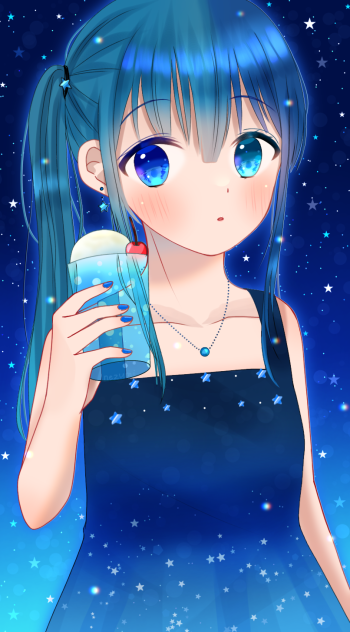 💙🍒星空ソーダ🌌💙