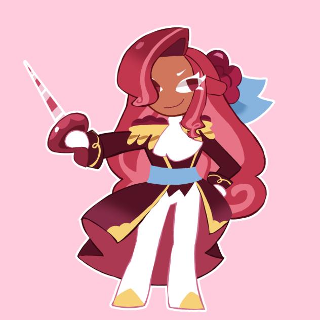 raspberry cookie