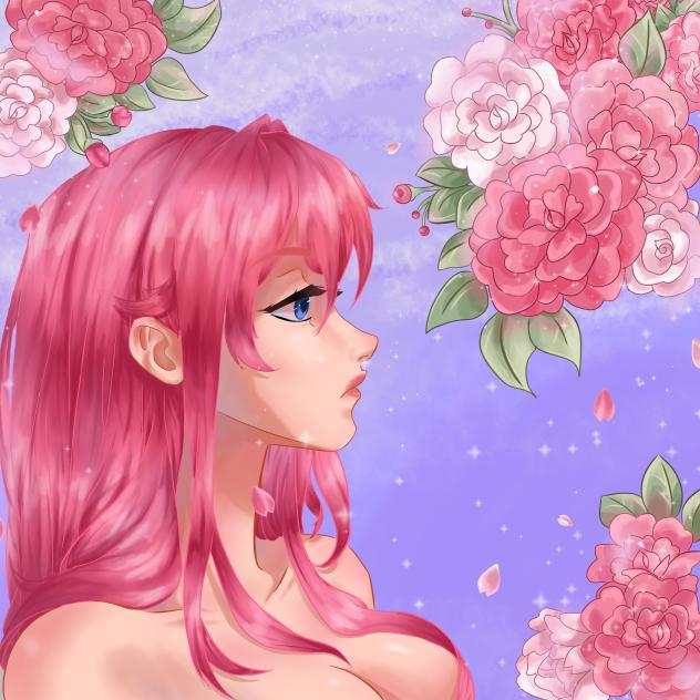 Fleur parmi les fleurs