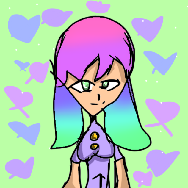 Rainbow girl