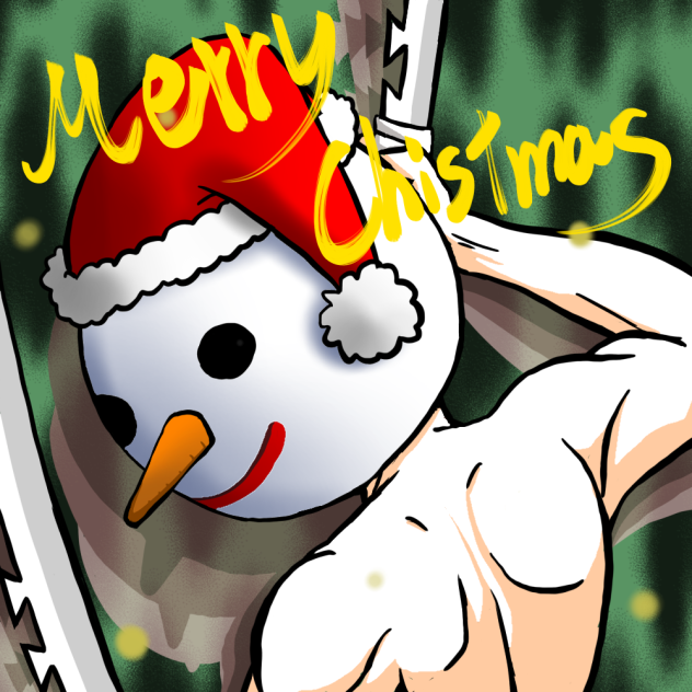 鬼滅の刃 被りものを間違えた伊之助くん（クリスマスVer.)