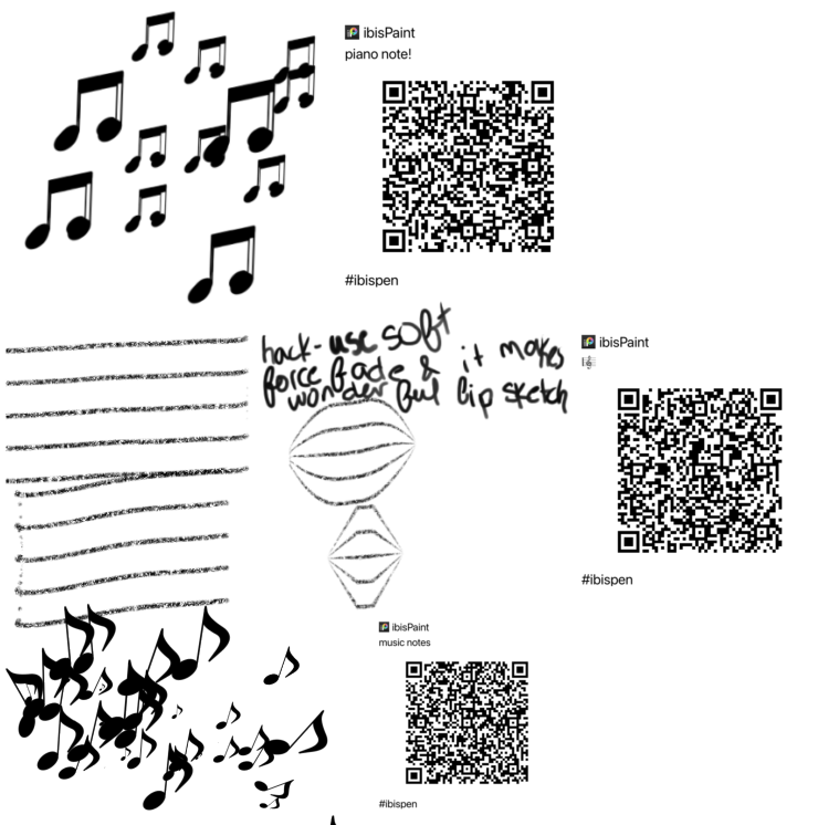 Music brushes cause I need to post daily - ibisPaint