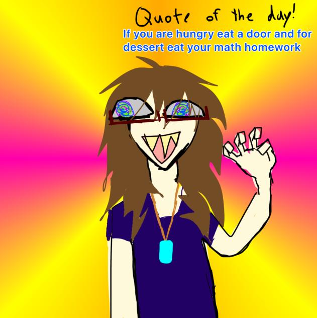 Quote of the day!