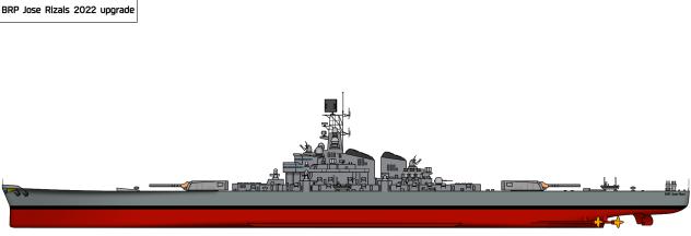 BRP Jose Rizal's 2022 Upgrade