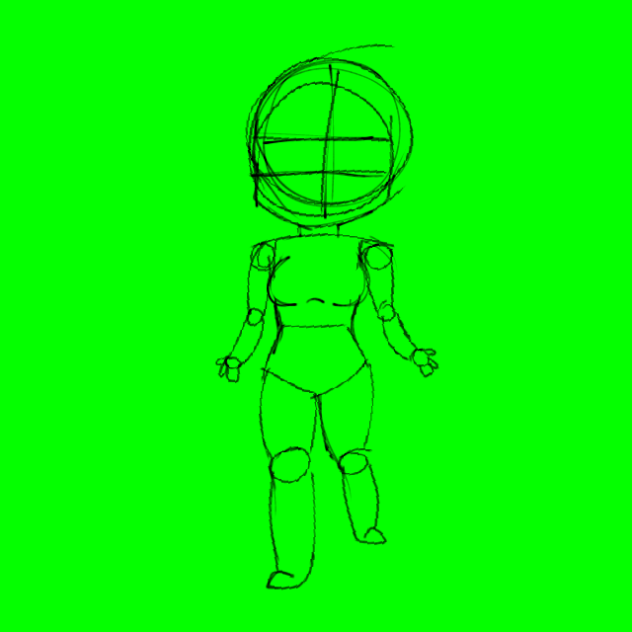 Free base (default pose to use)