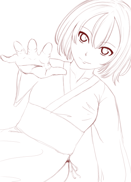 ラフ画