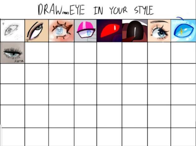 EYE COLLAB - ibisPaint