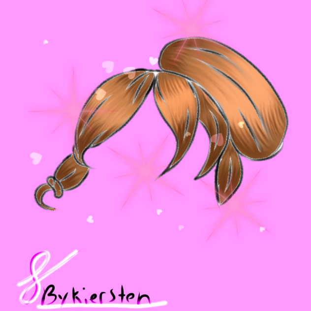 My first hair drawing