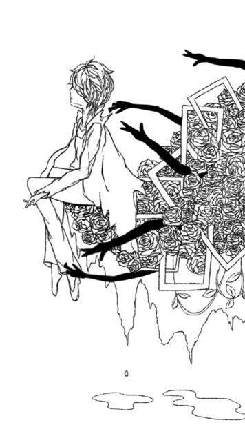 Ib ギャリー 線画