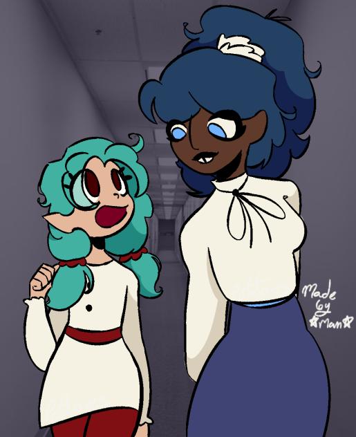 Hallway walk - ibisPaint