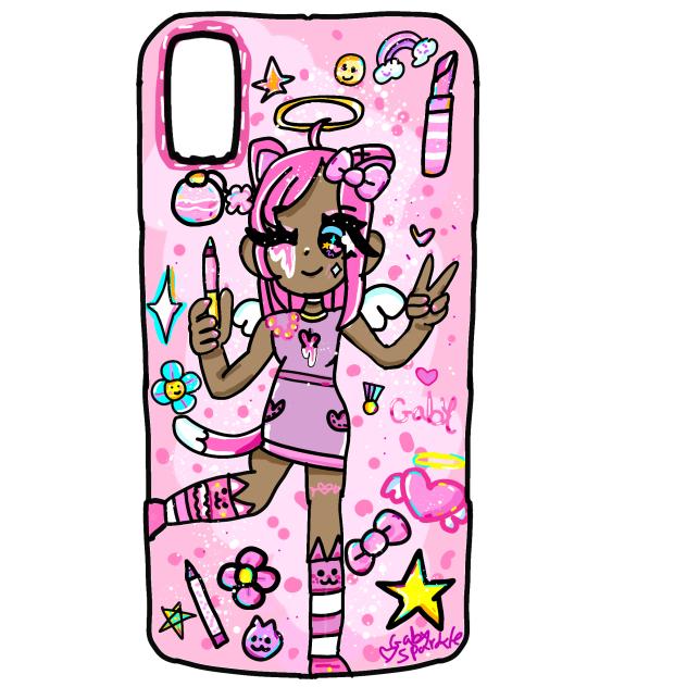 Gaby Sparkle  phone art