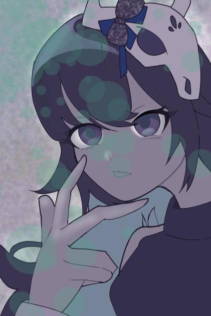 めめさん　古結さんの線画を塗らせていただきました