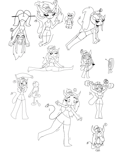 garabatos de lady