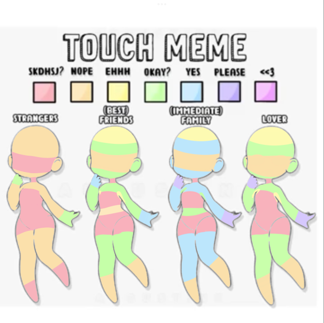 Touch meme