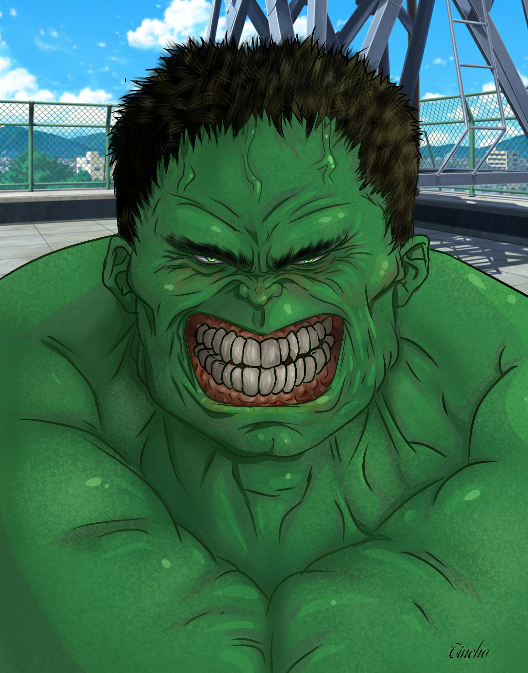 Hulk - ibisPaint