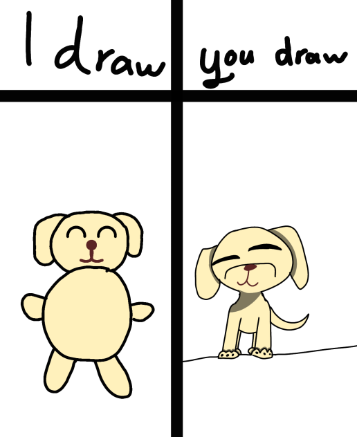 Puppy I Draw You Draw